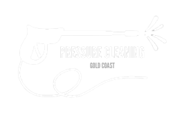 PRESSURE CLEANING gold coast logo white